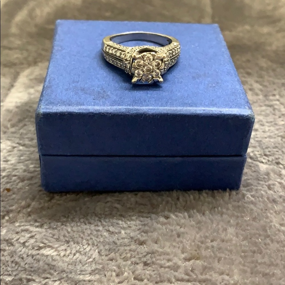Women’s 1 3/8 ct tw Diamond 14k White Gold Ring